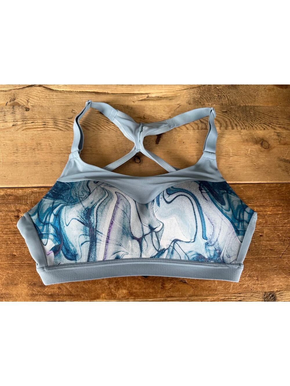 Victoria's Secret VSX‎ Blue Swirl 32D Incredible Lightweight Max Sport Bra